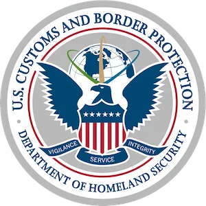 US custom and border protection company logo